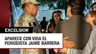 Aparece con vida el periodista Jaime Barrera, reportado como desaparecido en Jalisco