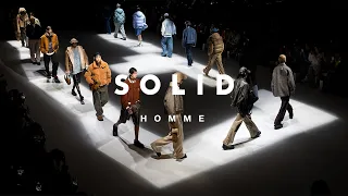 Solid Homme Fall/Winter 2023 Collection - Paris Fashion Week Men's