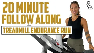 20 MIN Run with Me Endurance Workout!