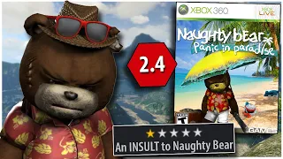 Naughty Bear Panic in Paradise is a PSYCHOPATHIC Mess