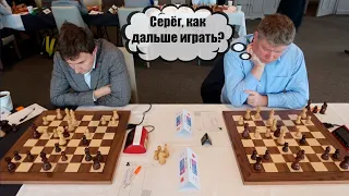 Гроссмейстеры копируют друг друга на острове Мэн. Карякин 🆚 Дреев