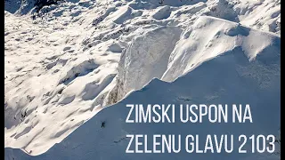 BOSNIA AND HERZEGOVINA LANDSCAPE    JEZERCE  ZIMSKI USPON NA ZELENU GLAVU I OTIS