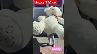 мишка плюшевый 220 см 10000₽