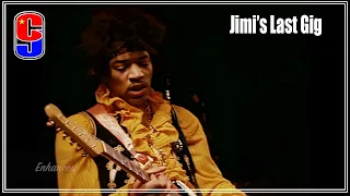 The story of Jimi Hendrix's chaotic final gig in 1970