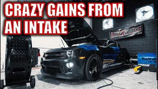 Camaro ZL1 gains HUGE power from an Intake...