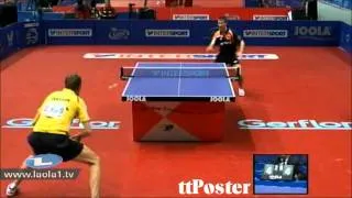 European Championships 2011: Bastian Steger-Jorgen Persson