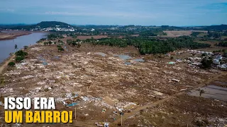 UM BAIRRO INTEIRO DESTRUÍDO, MAS VEJA A ÚNICA COISA QUE FICOU INTEIRA!