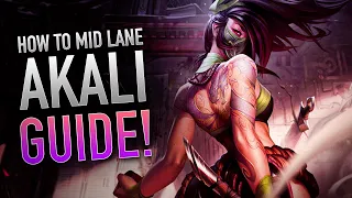 WILD RIFT | HOW TO MID LANE AKALI! | Akali Gameplay | Guide