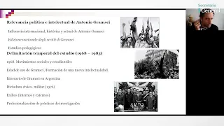 La recepción y usos educativos de Antonio Gramsci entre intelectuales argentinas/os de la educación