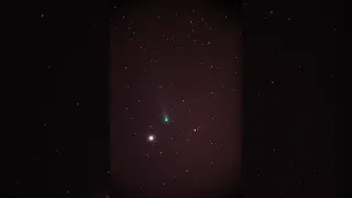 Движение кометы С/2021 А1 (Leonard) на фоне шарового скопления М3 3 декабря 2021 в 5 утра.