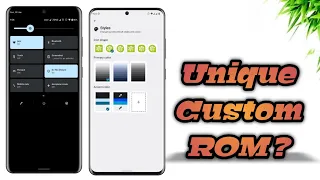 Wow, A very Unique Custom ROM with Unique UI 😍❤️
