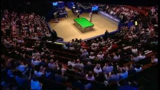 Crucible Snooker previously unseen Crowd Warm Up