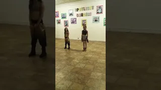11 year old and 7 year old doing swalla dance choreography Dyana and Kristin ingemi.