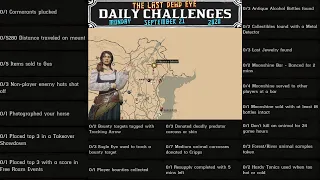 Daily Challenges Madam Nazar Cormorant Locations Free Roam Event Schedule RDR2 Red Dead Online