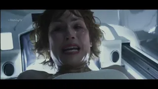 Prometheus (2012) PART 2: Elizabeth has a c-section to remove the alien