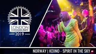 KEiiNO - Spirit in the Sky (Norway) | LIVE | OFFICIAL | 2019 London Eurovision Party