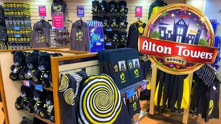 Alton Towers Shops & Merchandise Tour 2021