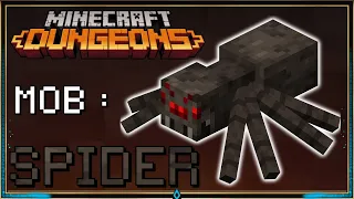 Spider - Minecraft Dungeons Mob [Pre-release Analysis]