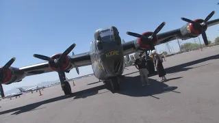 Pilots of vintage war planes land in Arizona