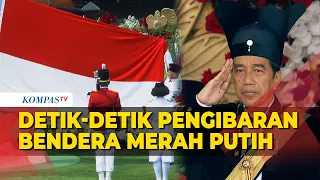 [Full] Detik-Detik Pengibaran Bendera Merah Putih di Upacara HUT ke-78 Indonesia di Istana Merdeka