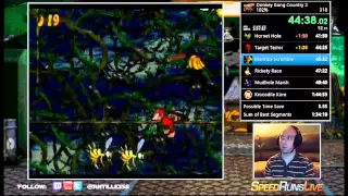 Donkey Kong Country 2 - 102% Speed Run - 1:44:48