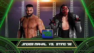 WWE 2K18 - Jinder Mahal vs. Sting '98