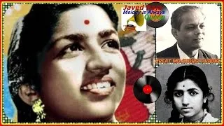 LATA JI~Film~SAJNI~{1956}~Ja Re Chander Ja Re Aur Kahin Ja.[ Great Gem-Best 78 RPM Audio ]
