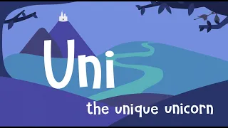 Uni the Unique Unicorn (song with lyrics)