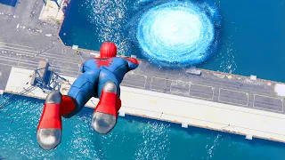GTA 5 Random Portals #13 (Secret Location/Spiderman Mission/Epic Ragdolls)