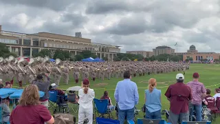Final Review 360 Flyby - Corps of Cadets 1st Pass 2024