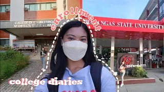 College Diaries : Visiting the campus - Batangas State University • Enrollment and Buy uniforms 📝