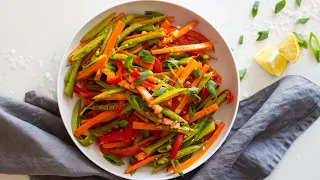 Oven-Roasted Vegetables Smothered in Butter and Garlic