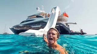 THE SUPER YACHT LIFE IN IBIZA! | VLOG² 50
