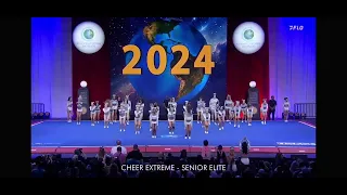 Cheer Extreme Senior Elite Semis Cheer Worlds 2024