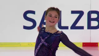 Anastasia TARAKANOVA RUS - Salzburg - Ladies Free Skating  - ISU JGP 2017