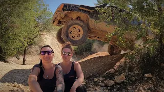 Girls and V8 ZJ Jeeps going Offroad! @letsdriveoffroadgirls5358