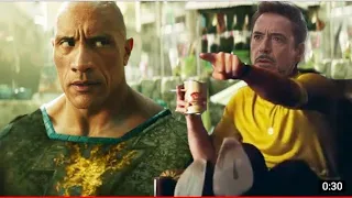 IRONMAN REFERENCE IN BLACK ADAM