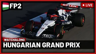 F1 Live - Hungarian GP Free Practice 2 Watchalong | Live timings + Commentary