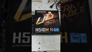 Gigabyte H510M H s1200, очень частый брак конкретно этой материнки