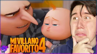 ¡¿GRU AHORA ES PAPÁ?! - MI VILLANO FAVORITO 4 (Chule reacciona al trailer OFICIAL)