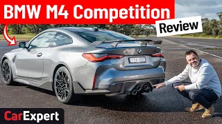 2023 BMW M4 Comp (inc. 0-100 & drift analyser) review: This titanium exhaust is crazy!