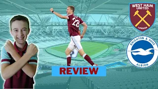 West Ham 1-1 Brighton Match Review | Instant Match Reaction | Premier League | LIVE