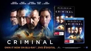 Criminal -  OWN IT NOW ON BLU-RAY, DVD & DIGITAL