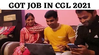 SSC CGL 2021 FINAL RESULT | FAMILY REACTION |