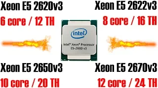 Много ядер не бывает! Или бывает? Тест Xeon-ов LGA2011-3 в играх и программах