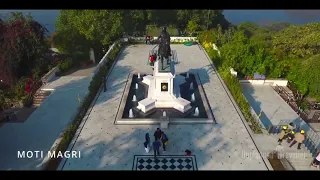 4k aeriel view of udaipur drone shoot