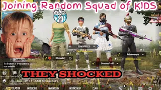 Joined Random Squad of Indian KIDS Like A BOT But they Called me Hacker !!! | PUBG MOBILE | RAGNOR