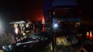 Рятувальники деблокували тіло загиблого з понівеченого автомобіля після ДТП