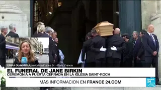 Informe desde París: Francia rinde un último homenaje a Jane Birkin, su inglesa favorita