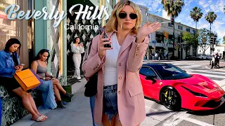 Beverly Hills Walking Tour in Los Angeles, Lifestyles of the Rich and Famous, Supercars, Exotic Cars